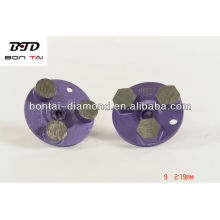 Diamond grinding block and disc of LINAX grinding machine for concrete